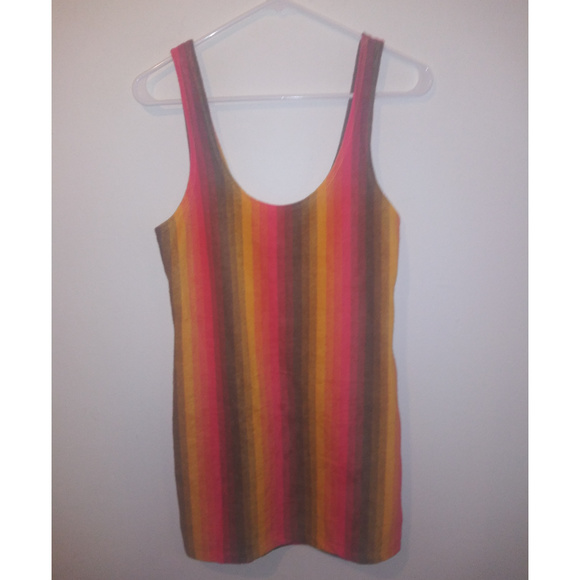 UO Ecote Women's Orange Gradient Camisole - Picture 2 of 4